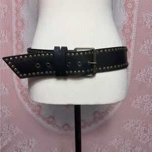 Brown Studded Belt